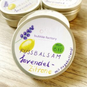 Fussbalsam Lavendel/Zitrone mit Bio
